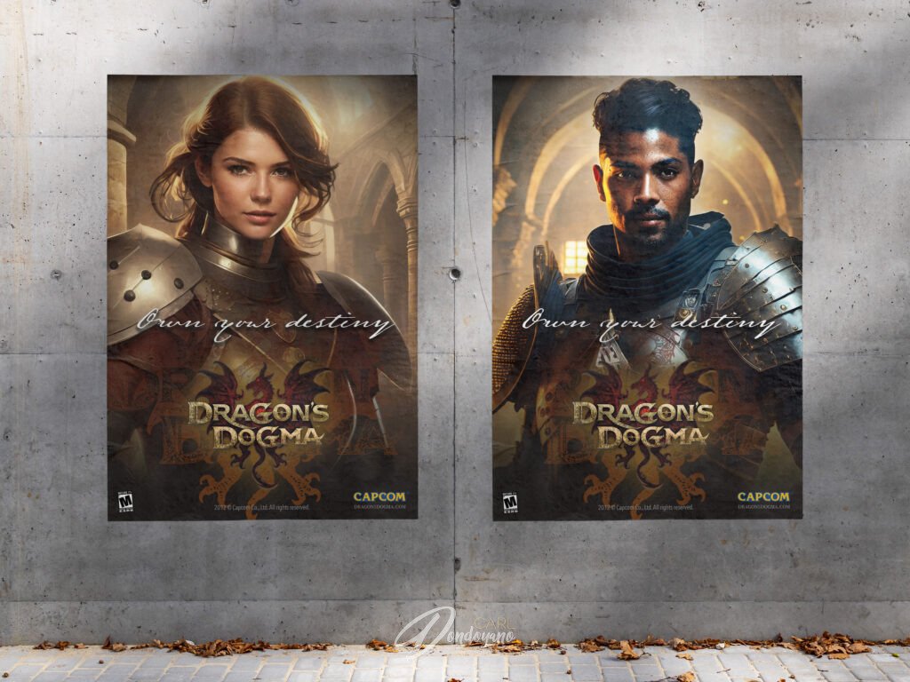 Official Dragon's Dogma Promotional One-Sheets